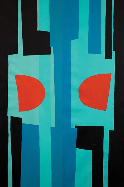 Twos Company Combined by Laura Welshans canvas print