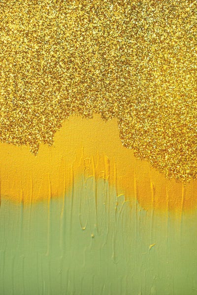 Amber Lamoreaux: Aqua Gold Shimmer by Amber Lamoreaux