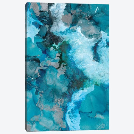 Arctic Blue Canvas Print #LRX52} by Amber Lamoreaux Canvas Art Print