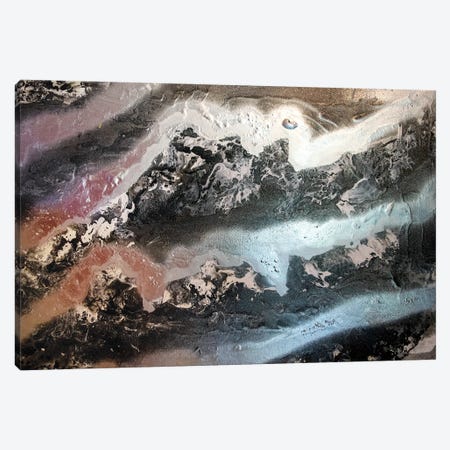 Black Granite V Canvas Print #LRX54} by Amber Lamoreaux Canvas Art