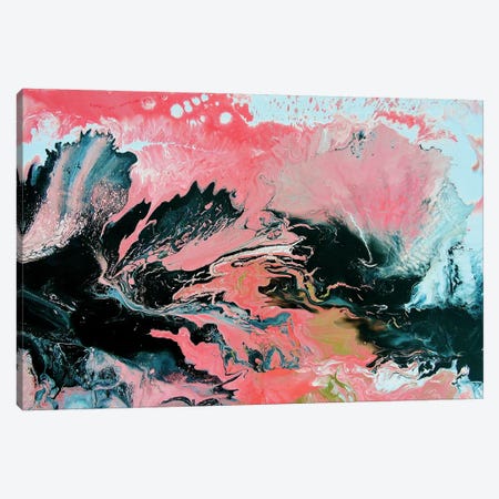 Coral Overture Canvas Print #LRX63} by Amber Lamoreaux Canvas Wall Art