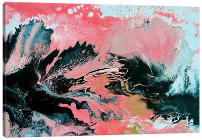 Coral Overture Canvas Art Print - Amber Lamoreaux