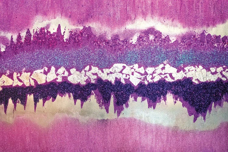 Purple Shimmer by Amber Lamoreaux wall art