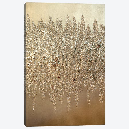 Silver Shimmer I Canvas Print #LRX89} by Amber Lamoreaux Canvas Artwork