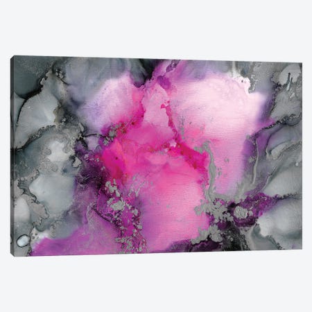 Stormy Pink Canvas Print #LRX92} by Amber Lamoreaux Canvas Art Print