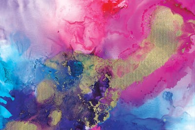 The Universe, Etched In Gold by Amber Lamoreaux art print