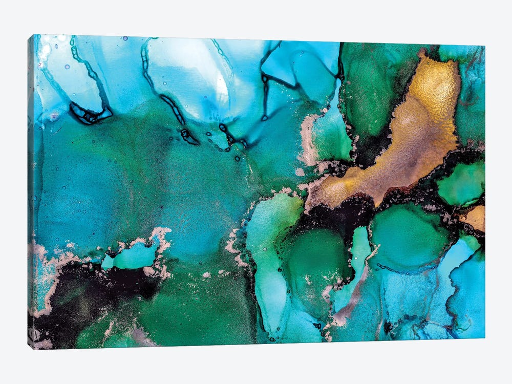 Turquoise Dream by Amber Lamoreaux 1-piece Canvas Art Print