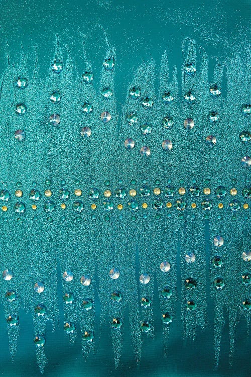 Turquoise Sparkle by Amber Lamoreaux wall art