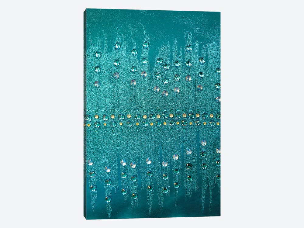 Turquoise Sparkle by Amber Lamoreaux 1-piece Art Print