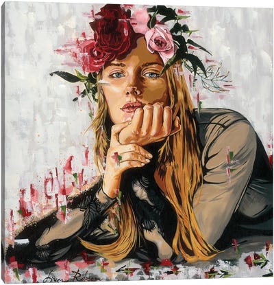 Rose Canvas Art Print - Livien Rozen
