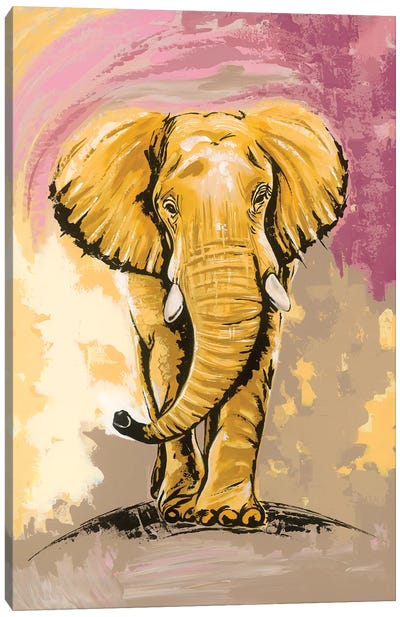 Elephant Canvas Art Print - Livien Rozen