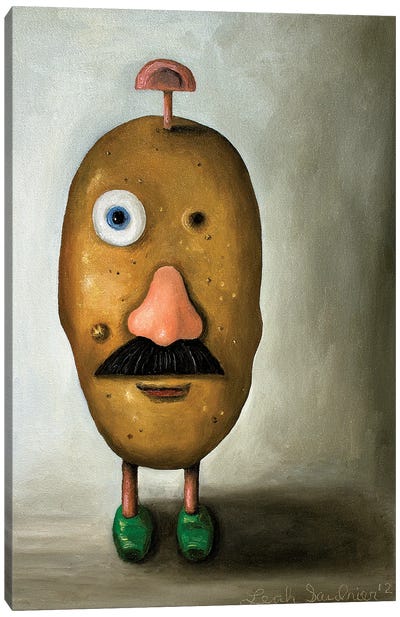 Misfit Potato II Canvas Art Print - Leah Saulnier