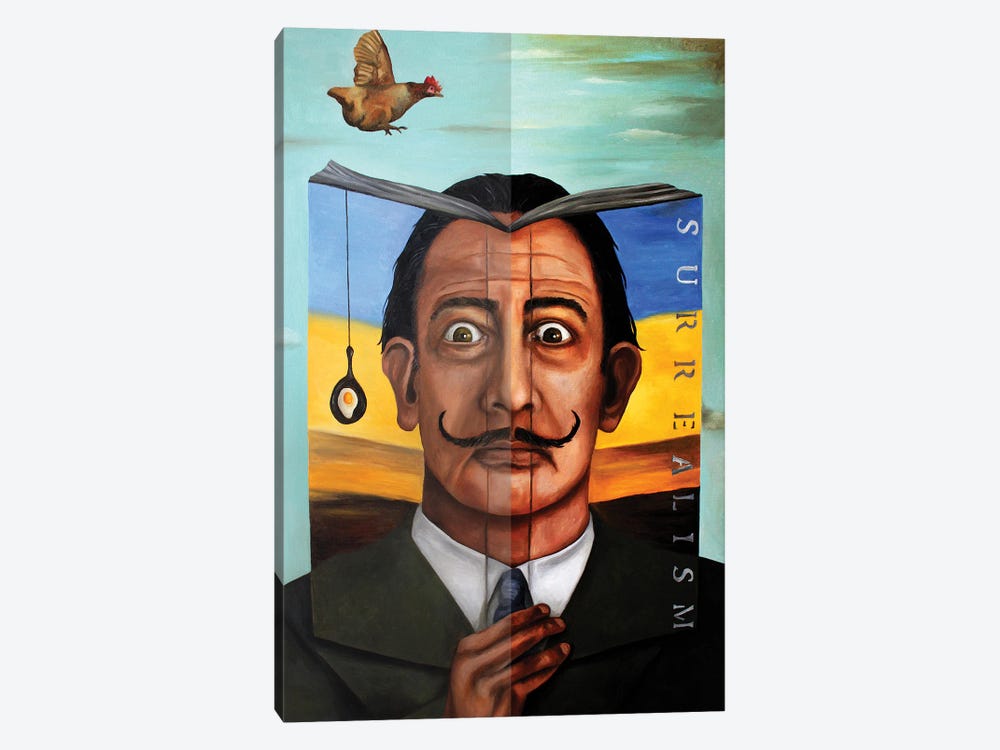 Book Of Surrealism by Leah Saulnier 1-piece Canvas Wall Art