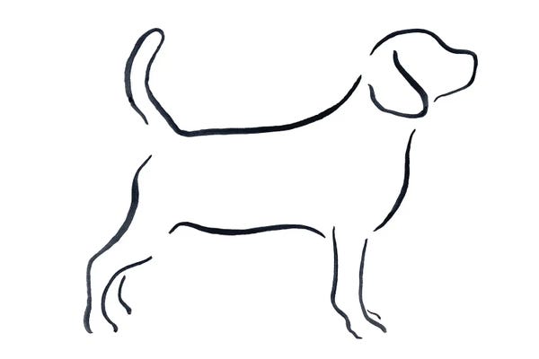 Lesley Bishop: Beagle by Lesley Bishop