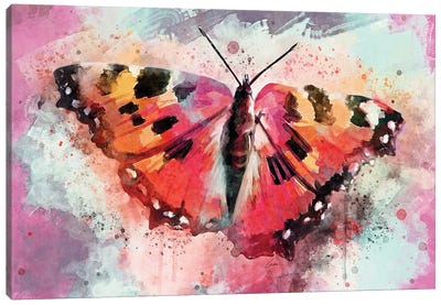Fragility Canvas Art Print - Monarch Butterflies