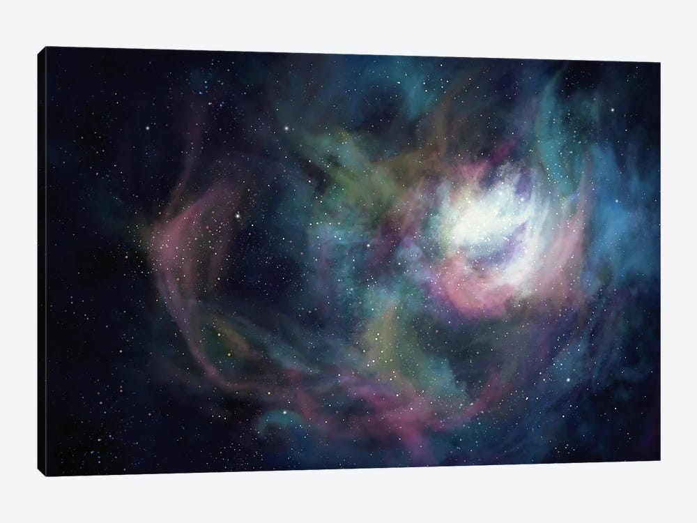 Andromeda by Louise Goalby 1-piece Canvas Art Print