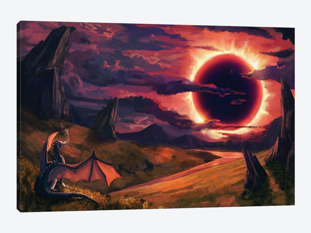 Eclipse by Louise Goalby 1-piece Canvas Wall Art