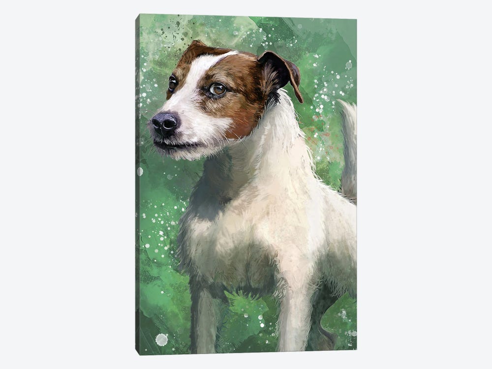 Jack Russell by Louise Goalby 1-piece Art Print
