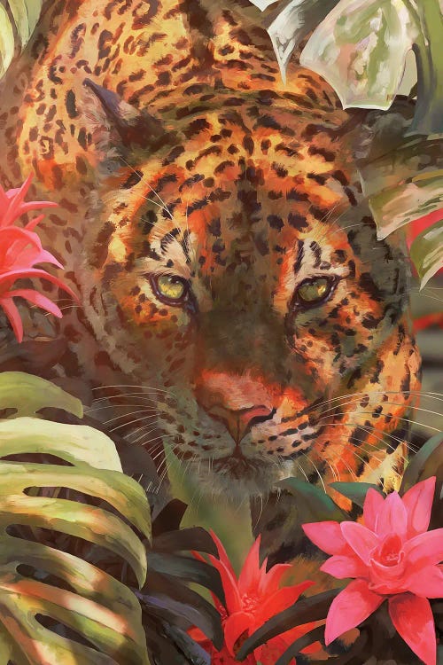 Tropical Hunter by Louise Goalby wall art