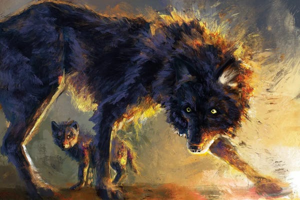 Wolves: Motherhood by Louise Goalby