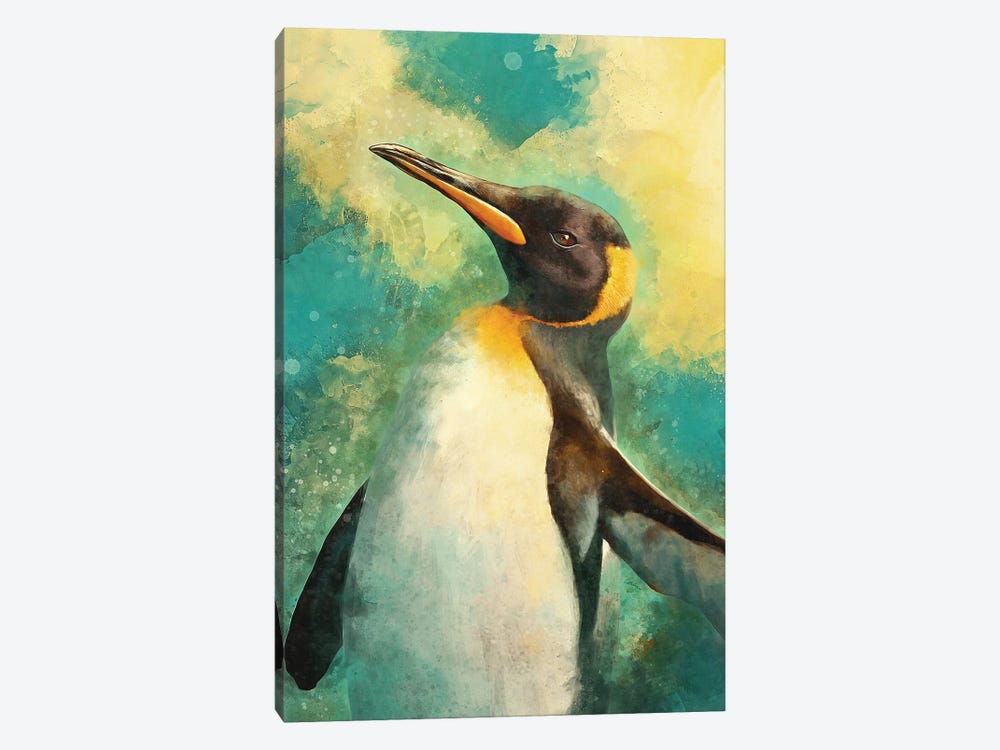 Penguin by Louise Goalby 1-piece Canvas Print