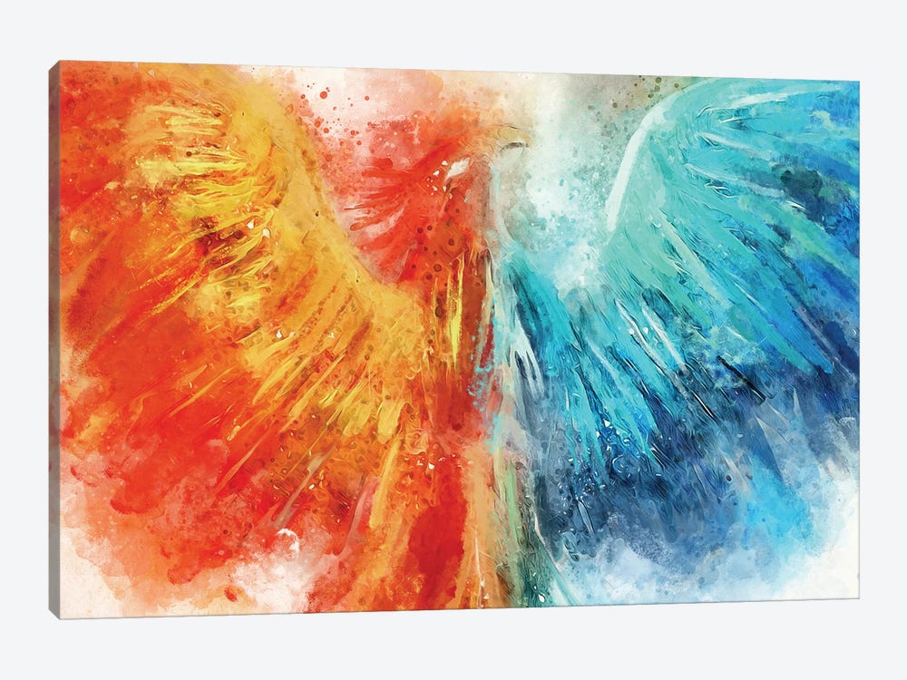 Phoenix by Louise Goalby 1-piece Art Print