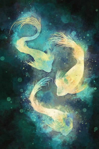 Fish by Louise Goalby acrylic art print