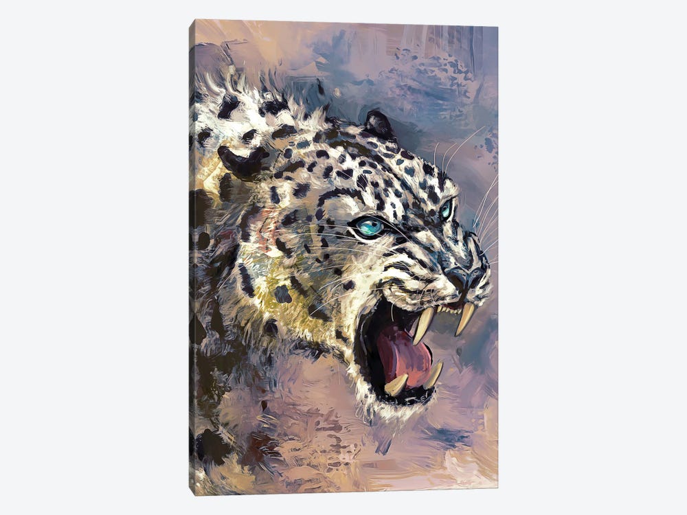Snarl by Louise Goalby 1-piece Canvas Art Print