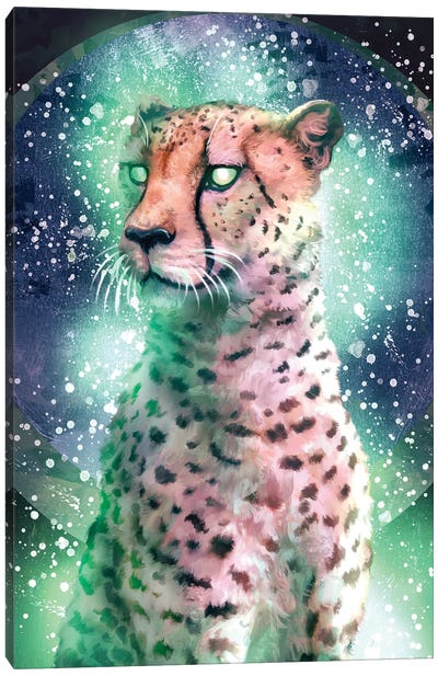 Jade Canvas Art Print - Cheetah Art