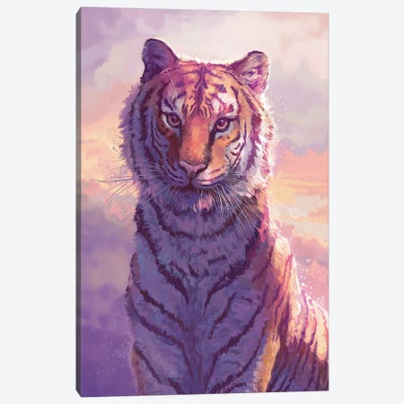 Cloud Tiger Canvas Print #LSG91} by Louise Goalby Canvas Print