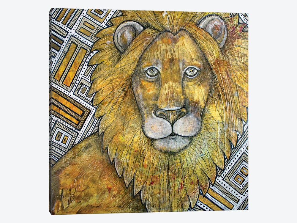 The King by Lynnette Shelley 1-piece Canvas Print