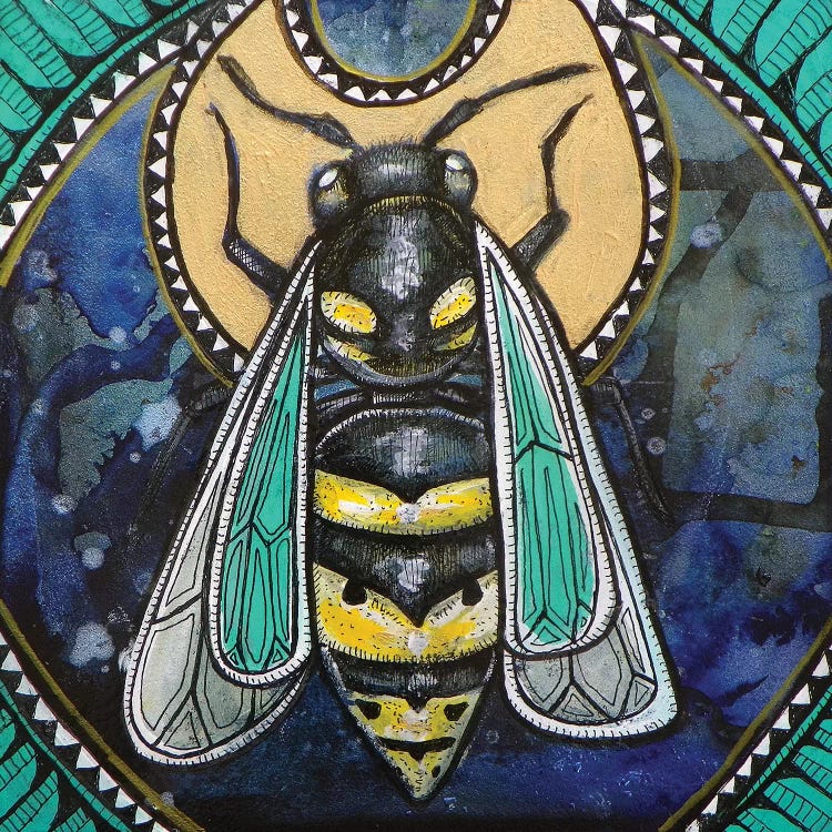Wasp Totem by Lynnette Shelley wall art