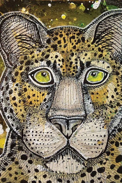 Leopards: Watching Leopard by Lynnette Shelley