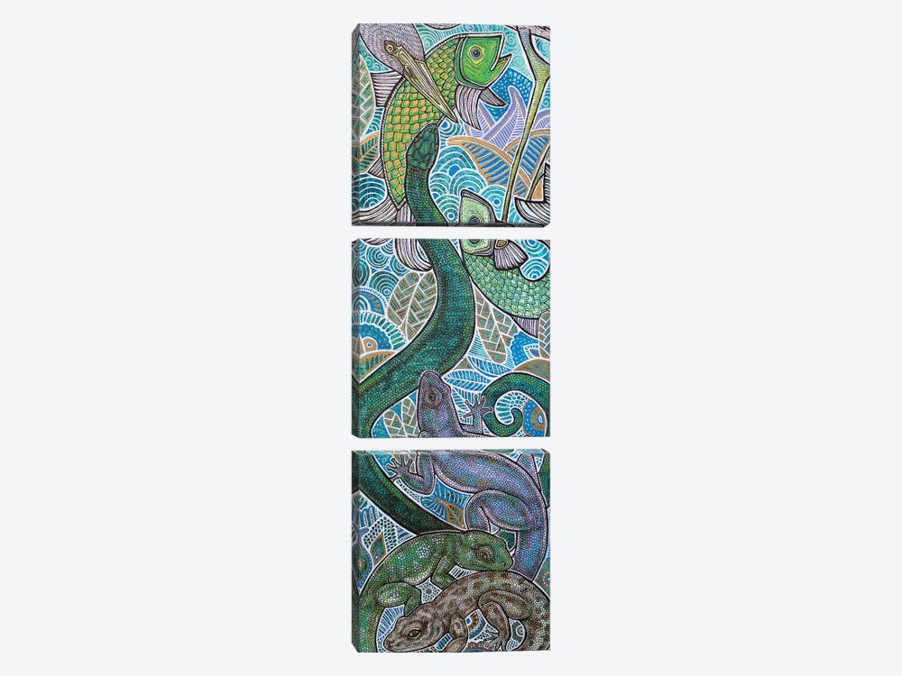 Zoological by Lynnette Shelley 3-piece Canvas Art Print