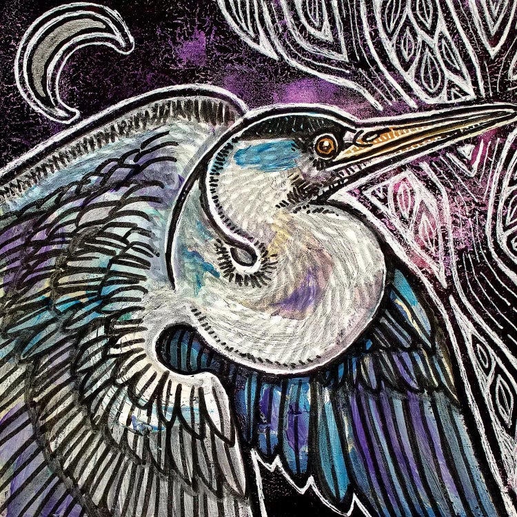 Evening Flight by Lynnette Shelley wall art