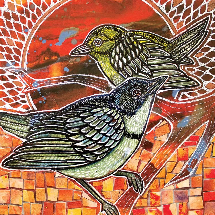The Sun It Rises by Lynnette Shelley wall art