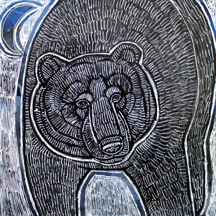 Moonbear by Lynnette Shelley wall art