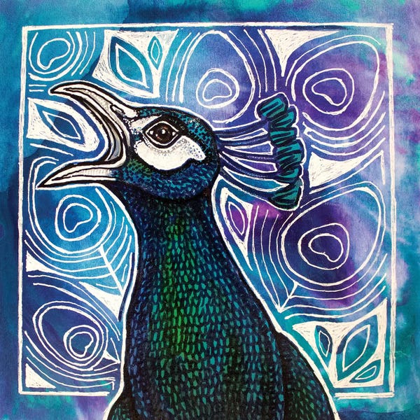 Peacocks: Call Of The Peacock by Lynnette Shelley