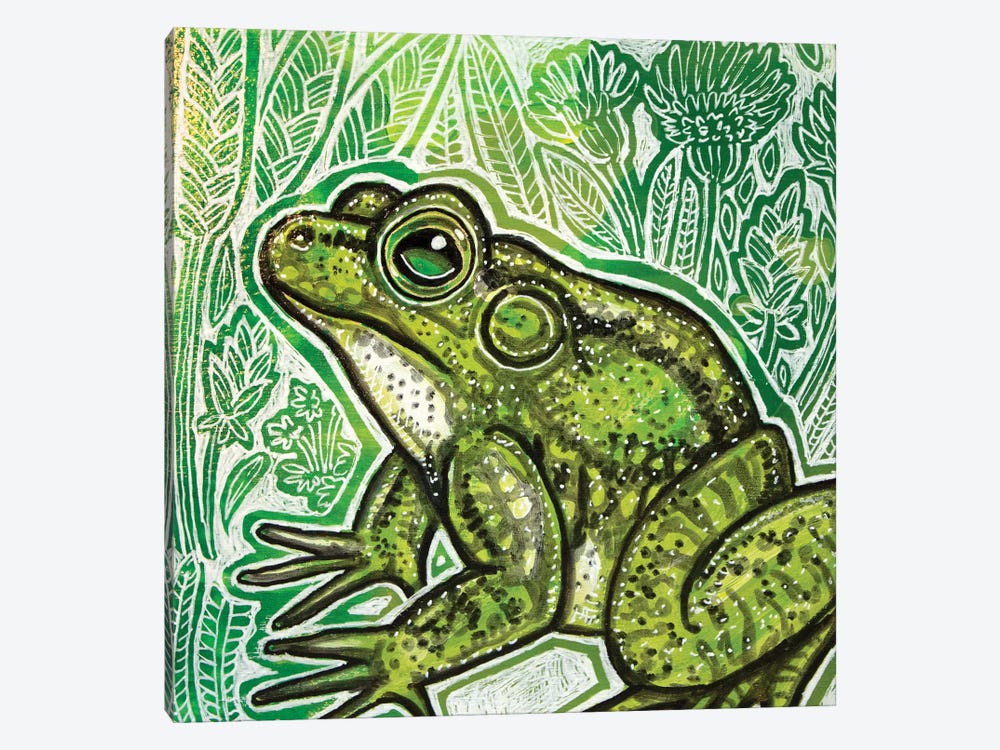 Little Frog by Lynnette Shelley 1-piece Canvas Print