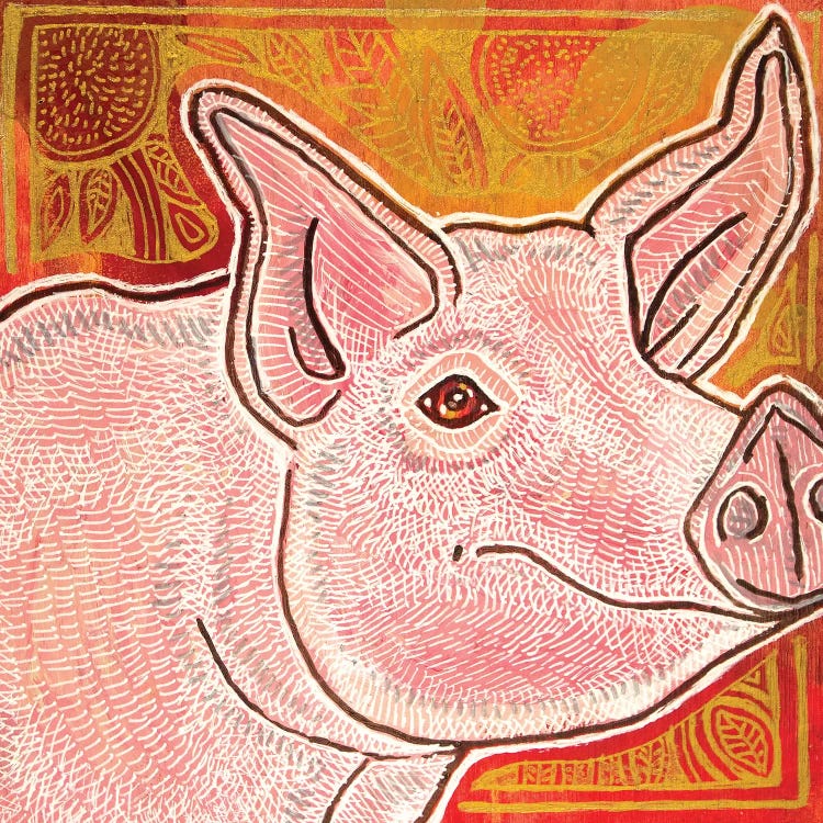 Little Pig by Lynnette Shelley wall art