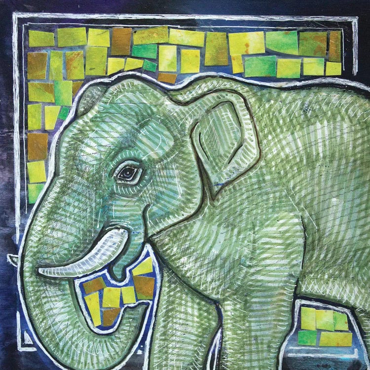 Elephant In The Room by Lynnette Shelley wall art