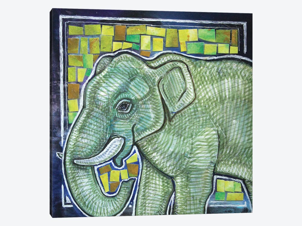 Elephant In The Room by Lynnette Shelley 1-piece Art Print