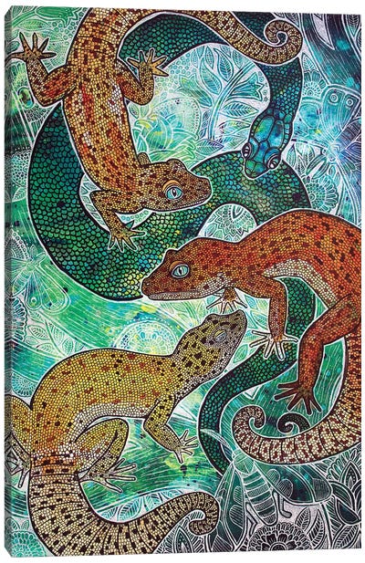 Convergence Canvas Art Print - Lynnette Shelley