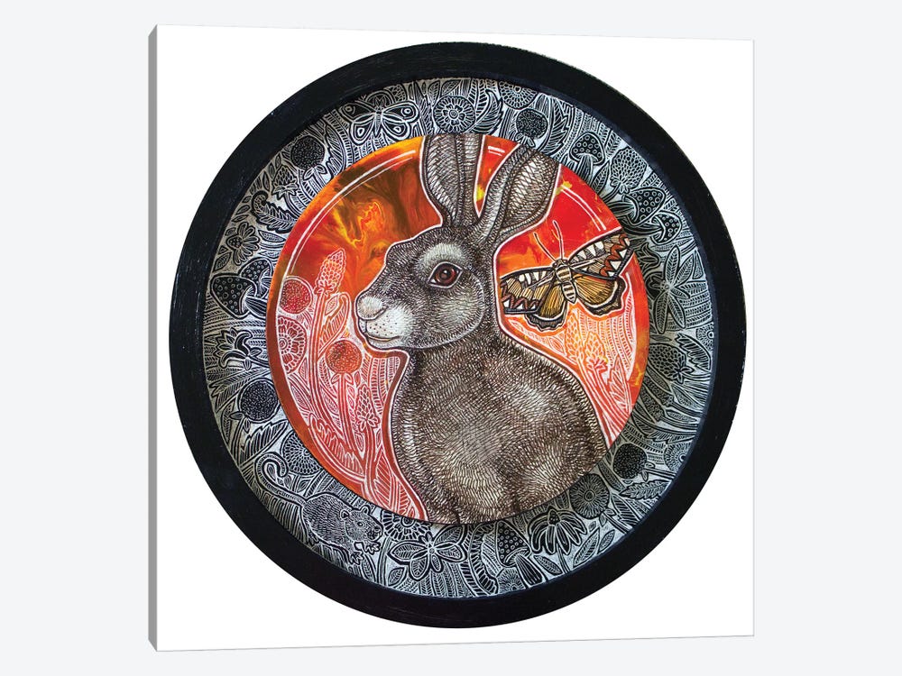 Rabbit Song by Lynnette Shelley 1-piece Canvas Wall Art