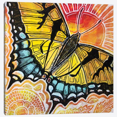 Swallowtail Canvas Print #LSH209} by Lynnette Shelley Art Print