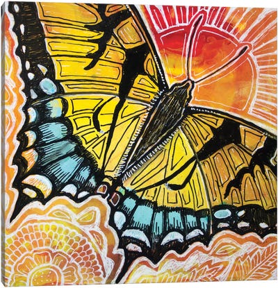 Swallowtail Canvas Art Print - Lynnette Shelley
