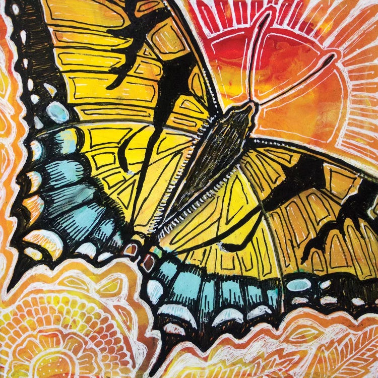 Swallowtail by Lynnette Shelley wall art