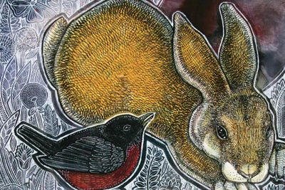 A Little Bird Told Me by Lynnette Shelley art print