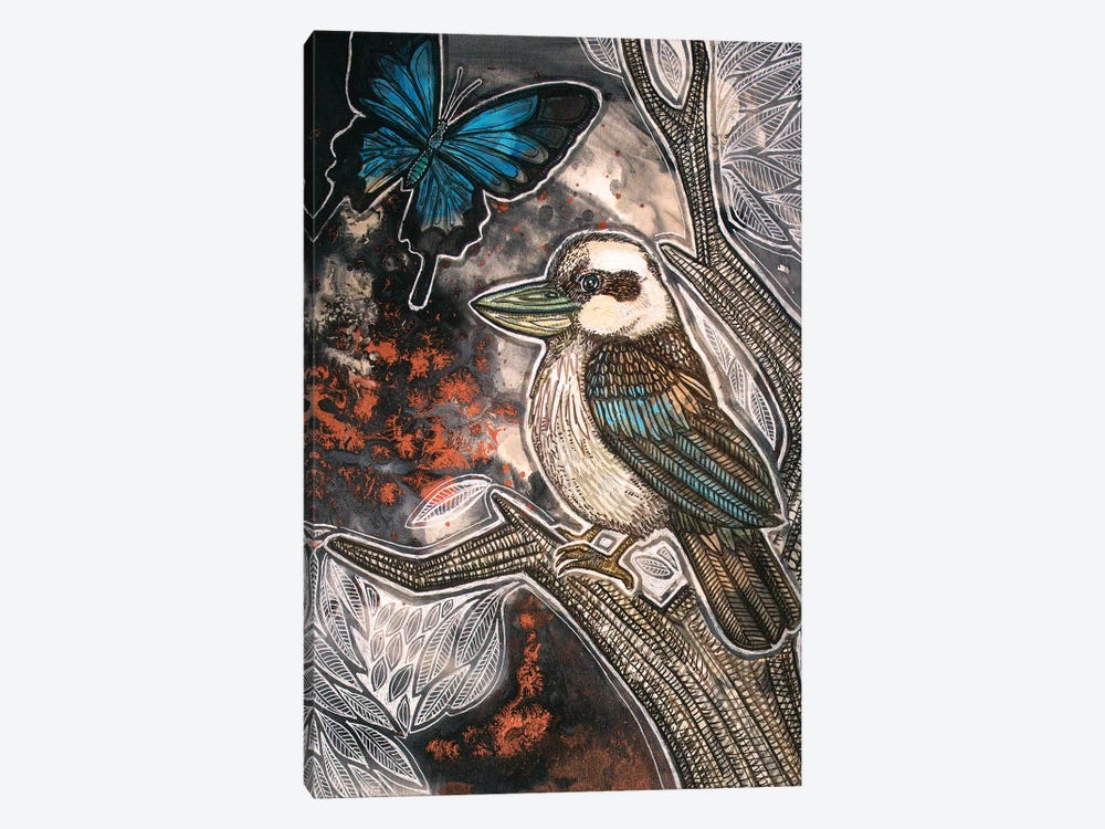 Cry, Kookaburra by Lynnette Shelley 1-piece Canvas Wall Art