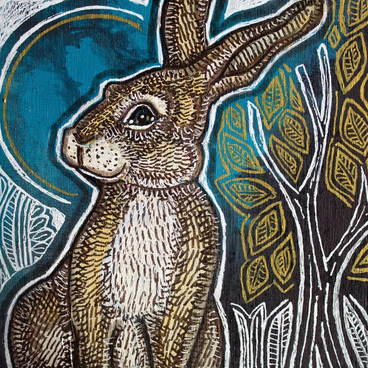 Little Rabbit by Lynnette Shelley wall art